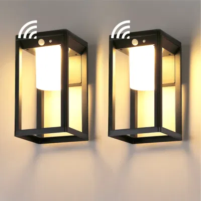 Aluminum Material Durable Save Electricity Power Lamp 3 Modes Flash IP44 Building House Home Fence Light Emergency Motion Sensor Outdoor Solar Wall Lights