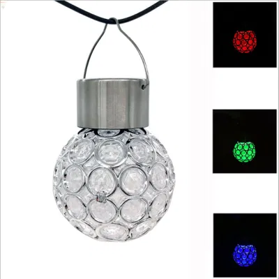 Color Changing LED Hanging Solar Light for Outdoor Decorations