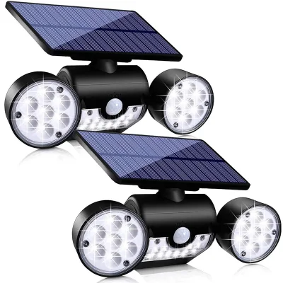  Brightenlux Wholesale Solar Power Motion Sensor Light, Long Range Waterproof Solar Garden Lights with 3 Light Modes