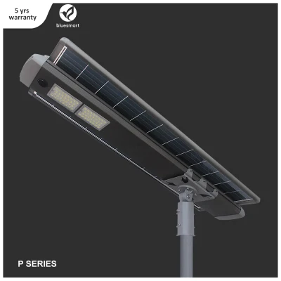 60W OEM All-in-One Integrated Outdoor Solar LED Street Light with Motion Sensor