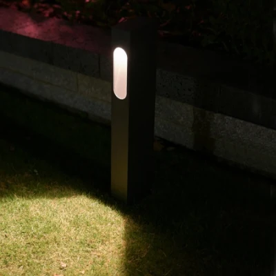 Modern Solsr Dark Lawn LED Tuya Smart Garden- WiFi Sensor Wall Corner Solar Plug Lamp Posts Outdoor Garden Standing Light