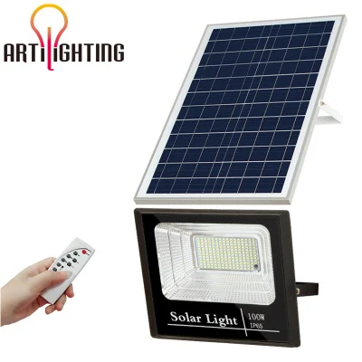 30W50W100W200W300W Wholesale Outdoor Best Price Solar Powered LED Garden Flood Light for Home