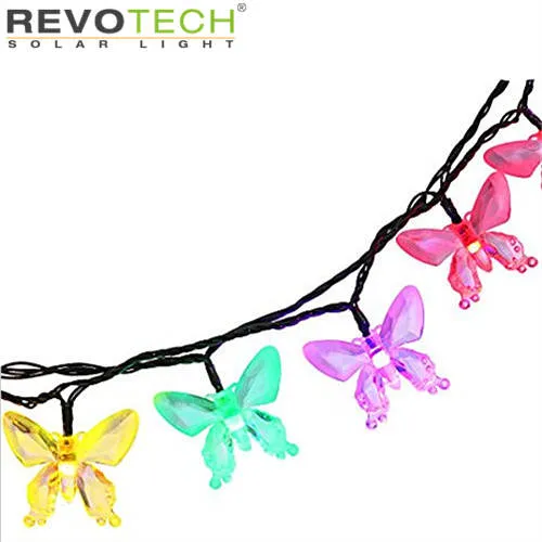 8 LED Solar Powered Star Shape String Light (RS1005)