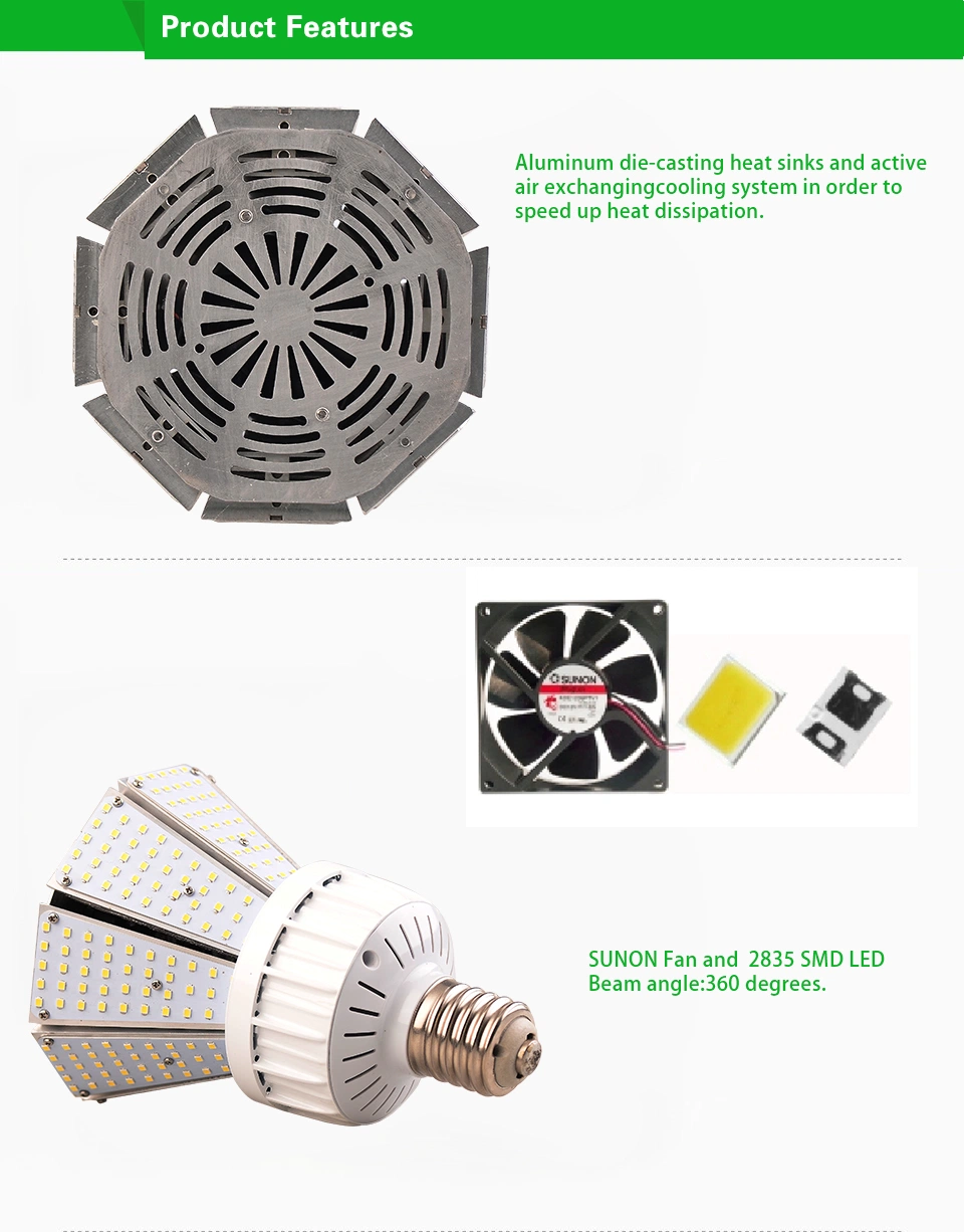 40W E39 LED Conical Retrofit Lamps