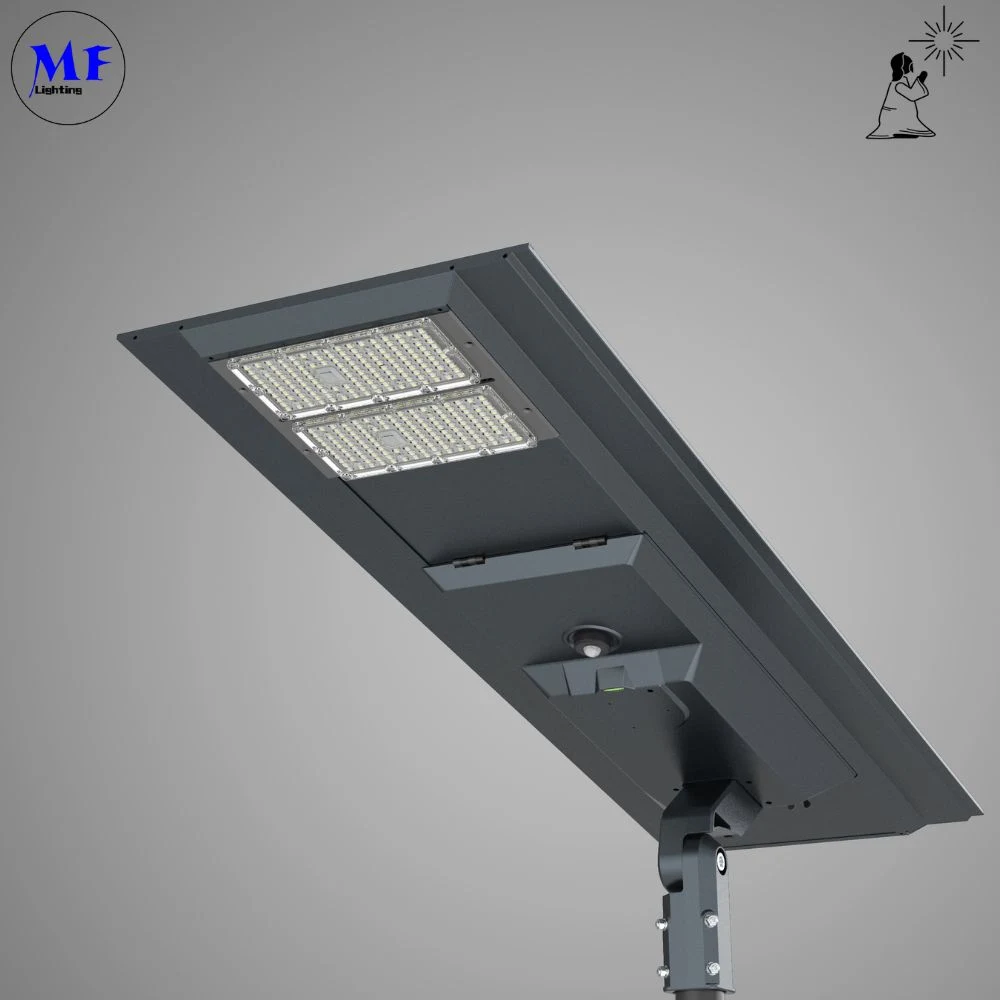 20W 5th Separated Outdoor All in One Aluminum Park Garden Lamp LED Solar Light Integrated Solar Power LED Parking Lot Street Light