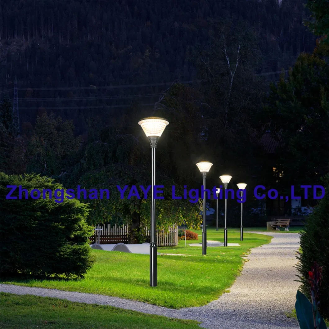 Yaye Solar Factory Price CE/RoHS 200W Outdoor Aluminum LED Street Lawn Park Pathway Decorative Lithium Battery Lighting 23 Years Production Export Experience