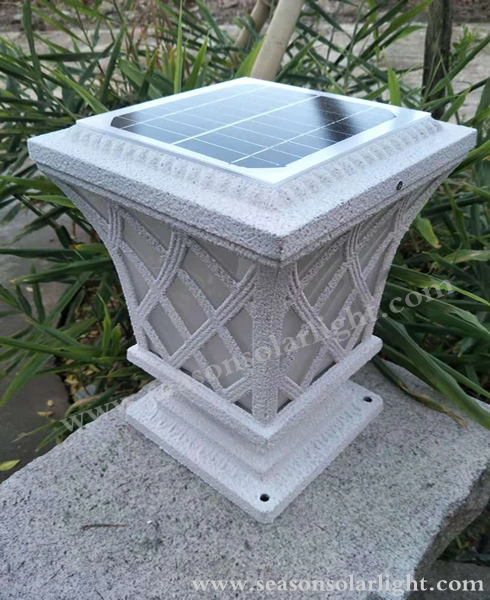 High Power LED Lamp 5W Decking Lighting Garden Outdoor Solar Post Cap Light with LED Lighting