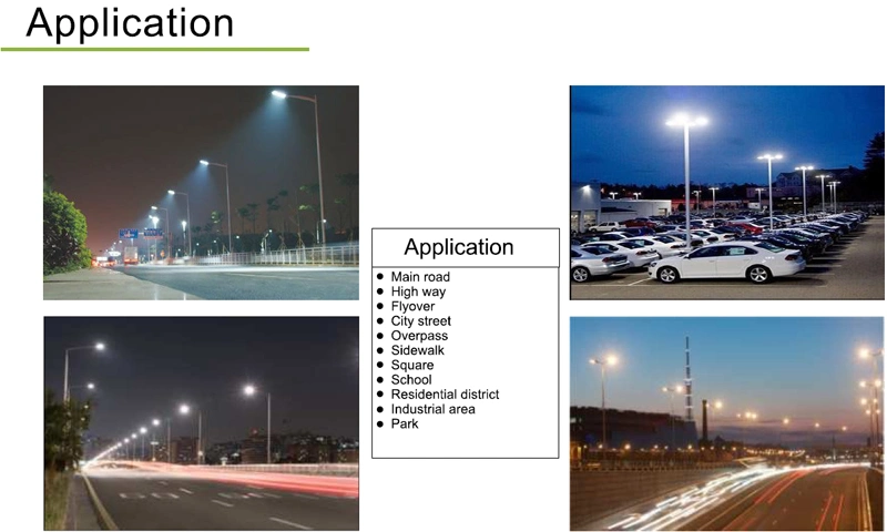 PLC Lorawan Photocell Intelligent Solar LED Street Light for Outdoor Garden Main Road Lighting 50W-300W