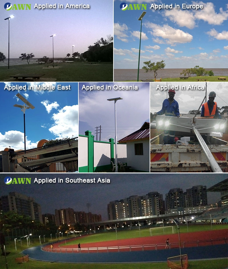 20-200W Commercial Christmas Integrated All in One Solar LED Street Light