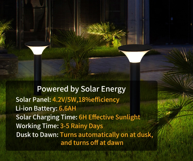 Solar Garden Walkway Lights - Outdoor LED Landscape Lighting