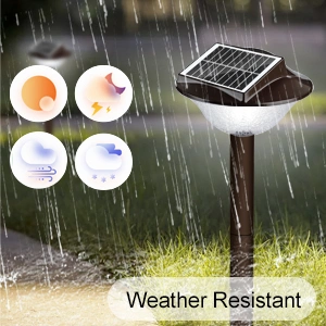 2024 New Solar Pathway Lights Outdoor 2pack IP65 Waterproof Auto on/off Solar Garden Lights