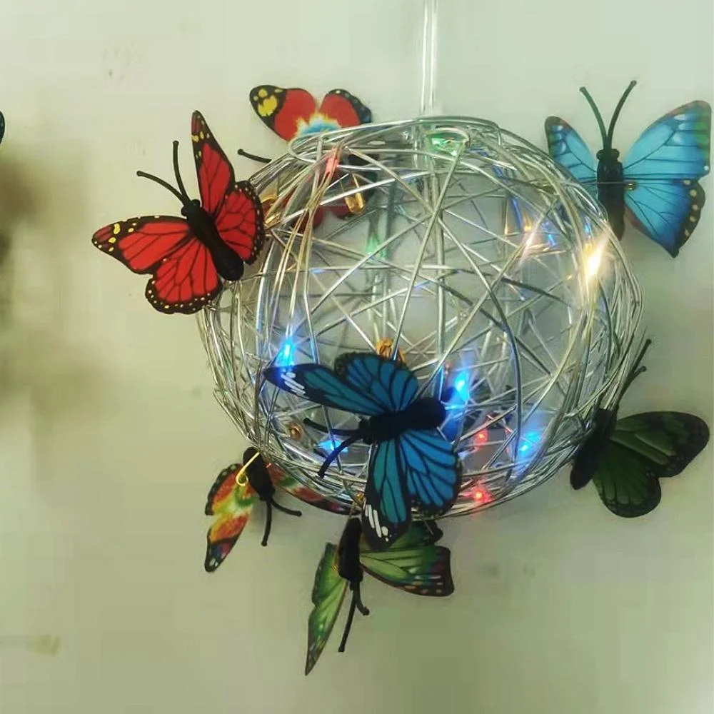 Waterproof Butterfly Ball Solar Light Garden Decorative Outdoor Ci21881