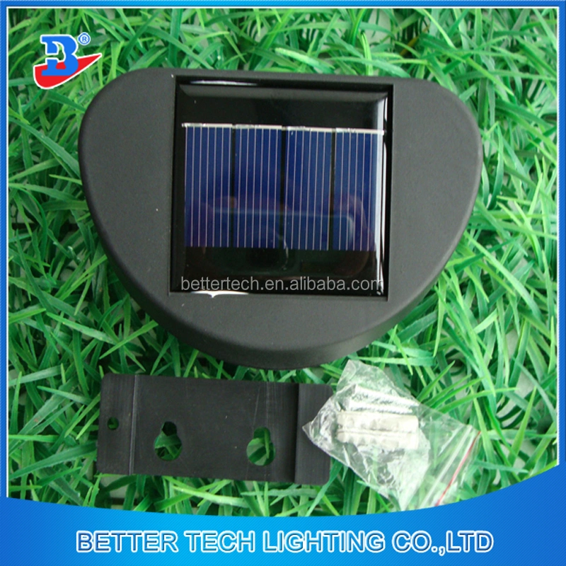 Outdoor 8LED Solar Outdoor Garden Yard Wall Solar Fence Light