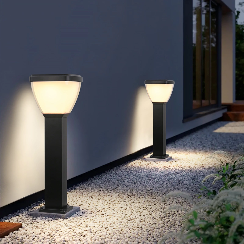 Outdoor Waterproof Integrated LED Solar Garden Light for Lawn, Patio, Yard, Walkway, Driveway Solar Path Courtyard Lamp