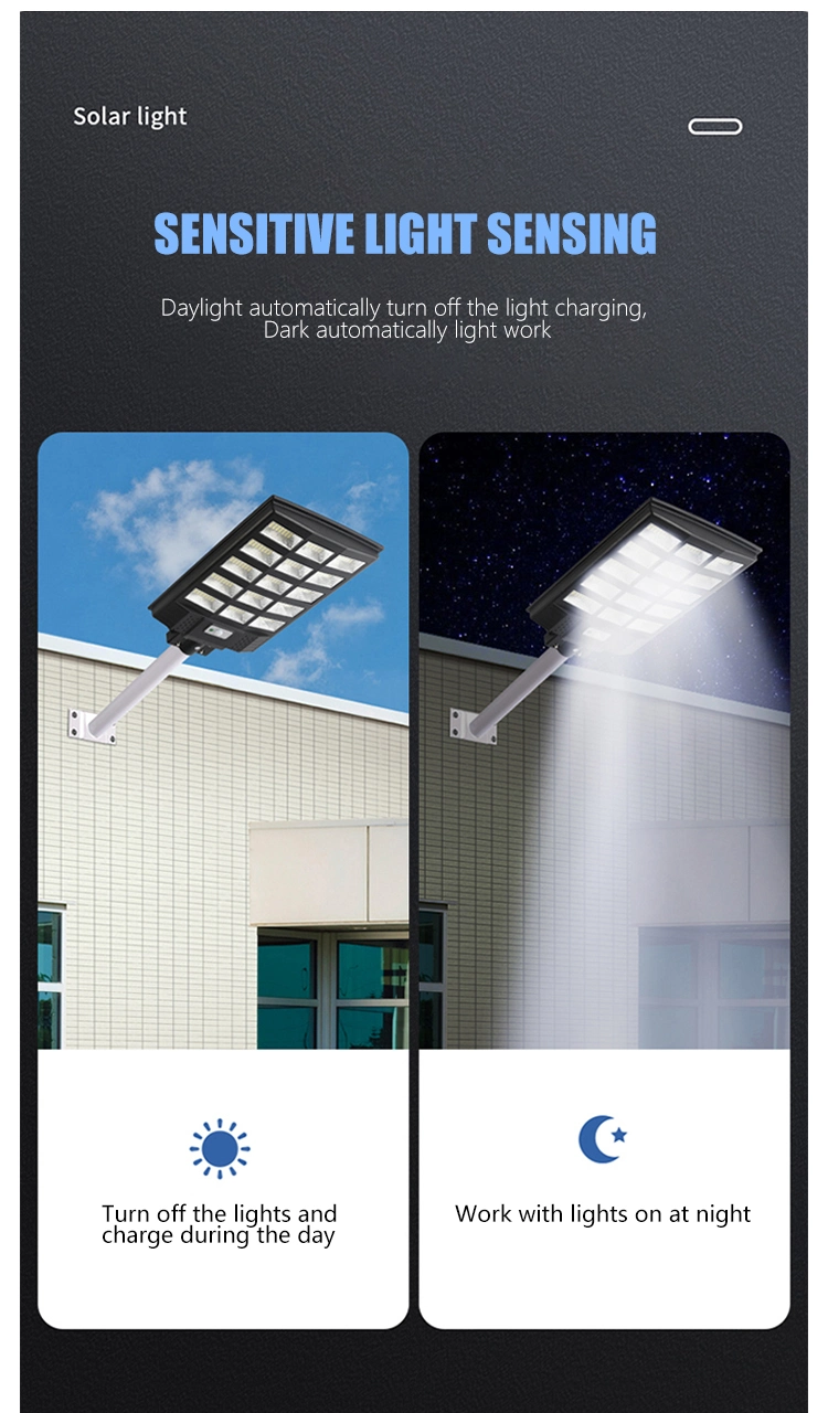 High Bright Outdoor Waterproof Aluminum SMD IP65 120W Integrated All in One Solar LED Street Light