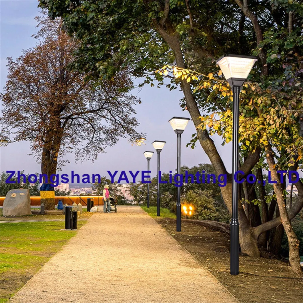 Yaye Solar Factory Price CE/RoHS 200W Outdoor Aluminum LED Street Lawn Park Pathway Decorative Lithium Battery Lighting 23 Years Production Export Experience