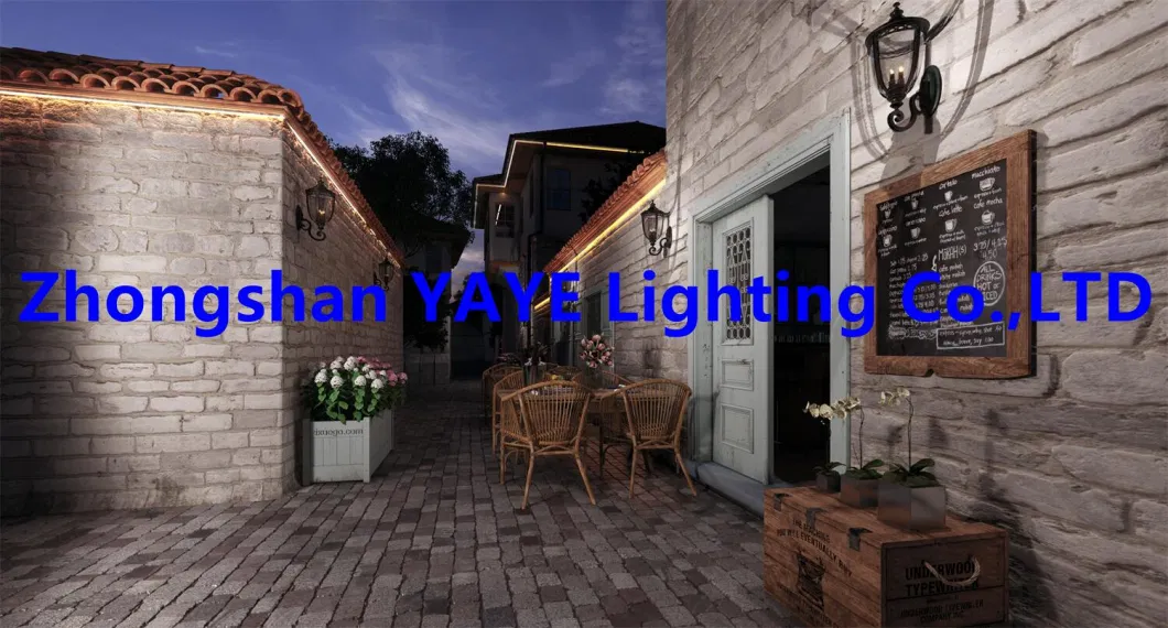 Yaye Factory Price 50W/100W/200W Outdoor Waterproof IP65 RGB/Single Color Solar LED Strip Garden Christmas Holiday Landscape Decorative Light 10000PCS Stock