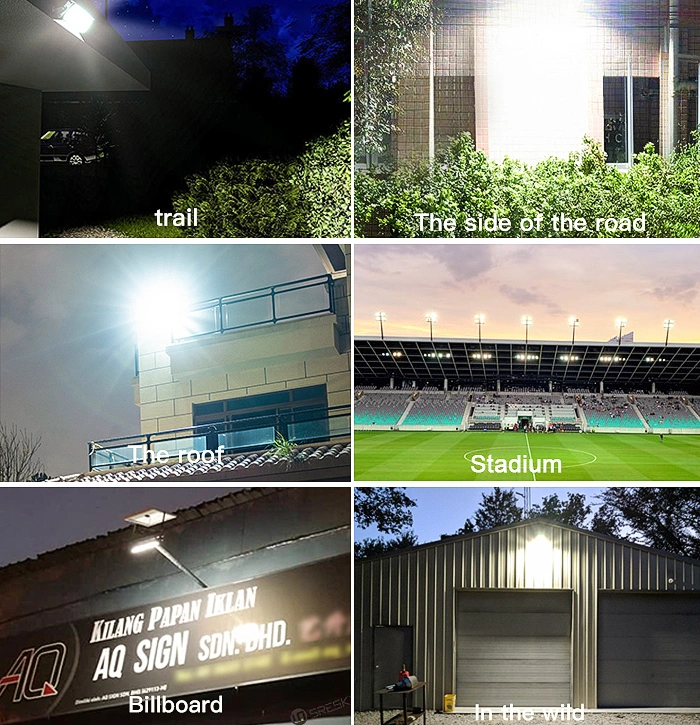 Manufacture Highlight Powered Security LED Solar Power Panel Flood Light 100W Solar Small Lights Wholesale