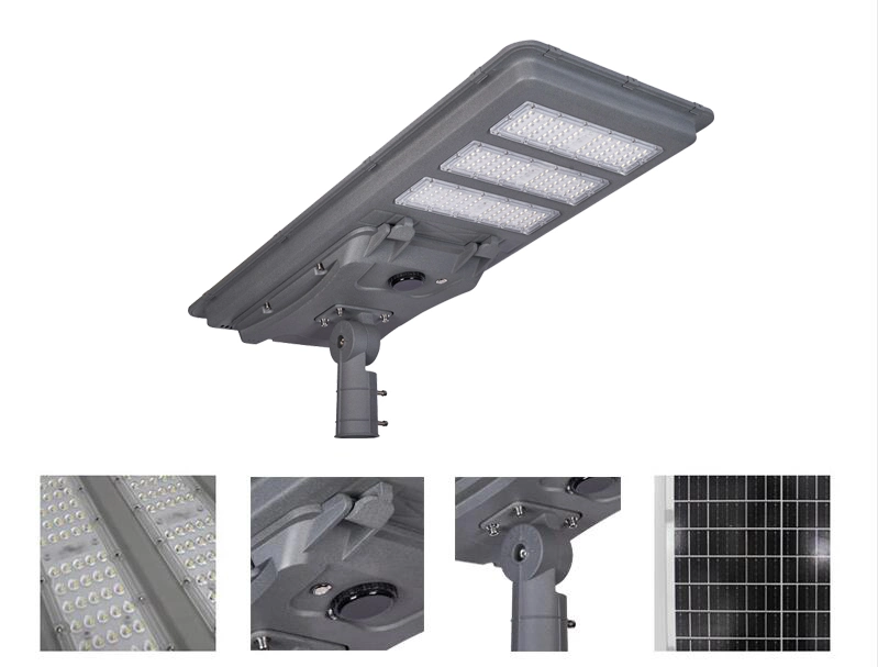 Wholesale Best Price 300W 400W 500W Outdoor Energy Powered Panel Flood Motion Sensor Road Battery Garden Wall LED All in One Integrated Solar Street Light