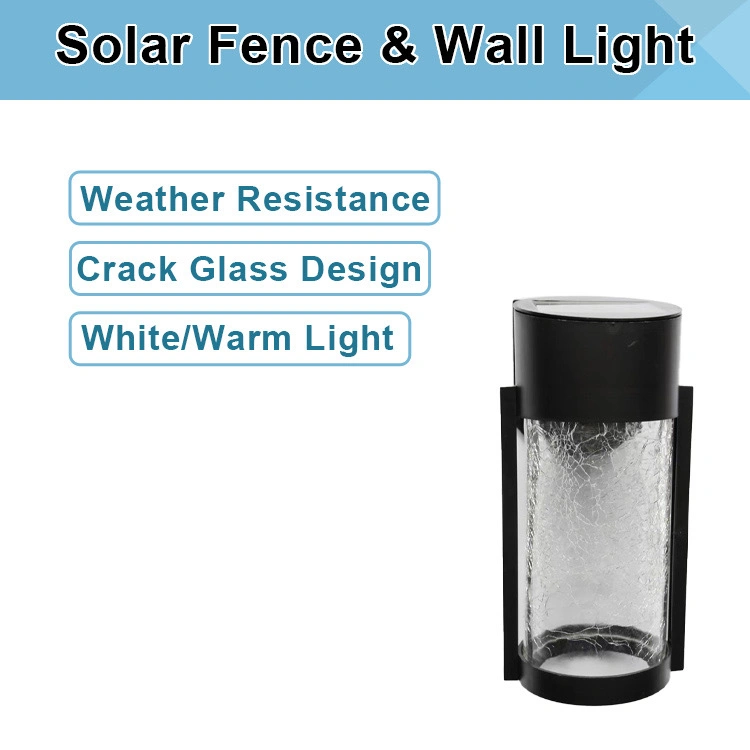 Outdoor Patio Garden Decoration Waterproof Christmas Solar LED Flood Light Landscape Wall Light