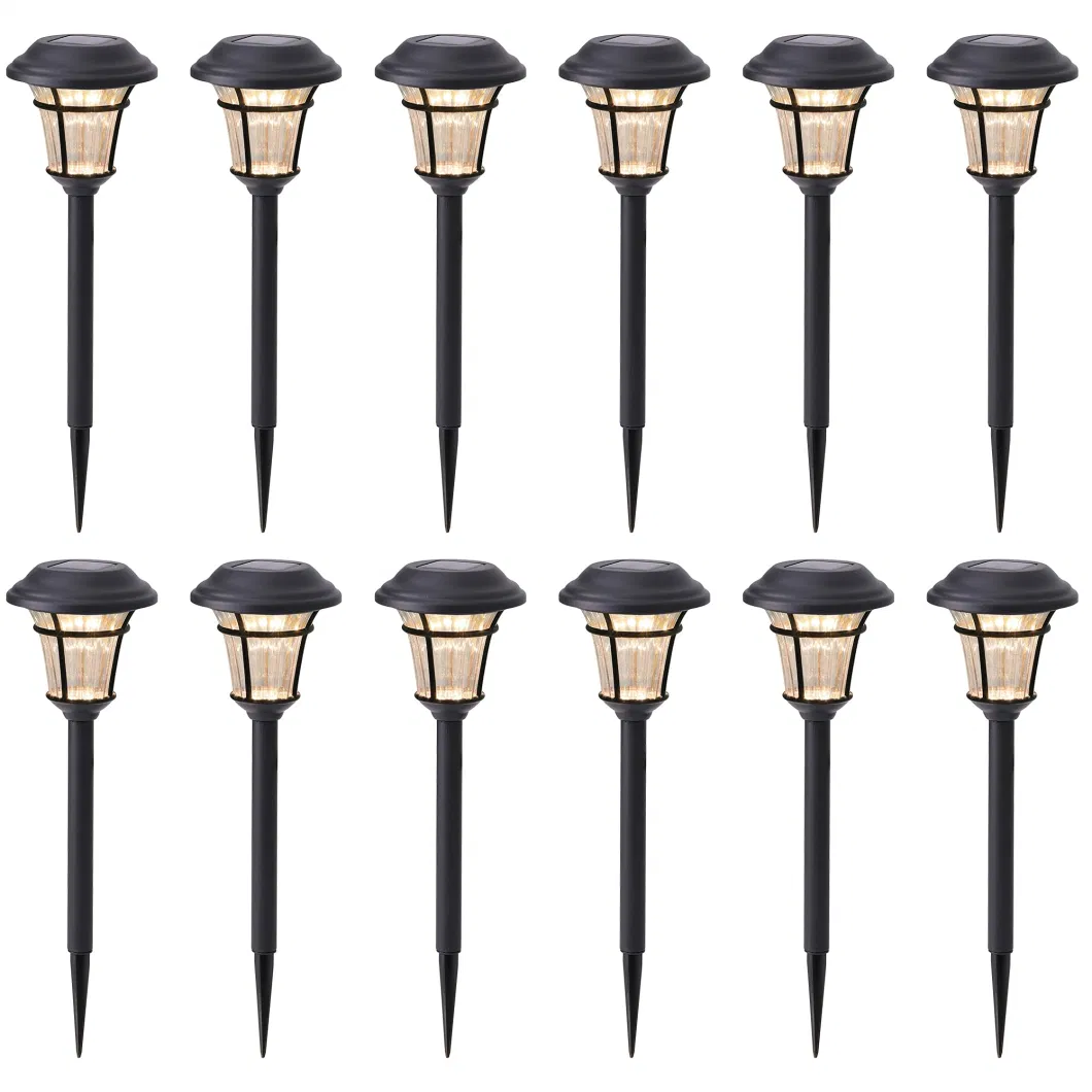 Morden Waterproof Outdoor Landscape Solar LED Pathway Lawn Lights Garden Lights for Yard Driveway