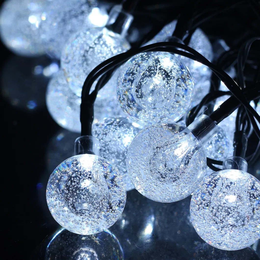 Solar Energy LED Fairy String Lights Christmas Party Wedding Holiday Decoration Garland Light Outdoor Home Waterproof 7m 50LEDs
