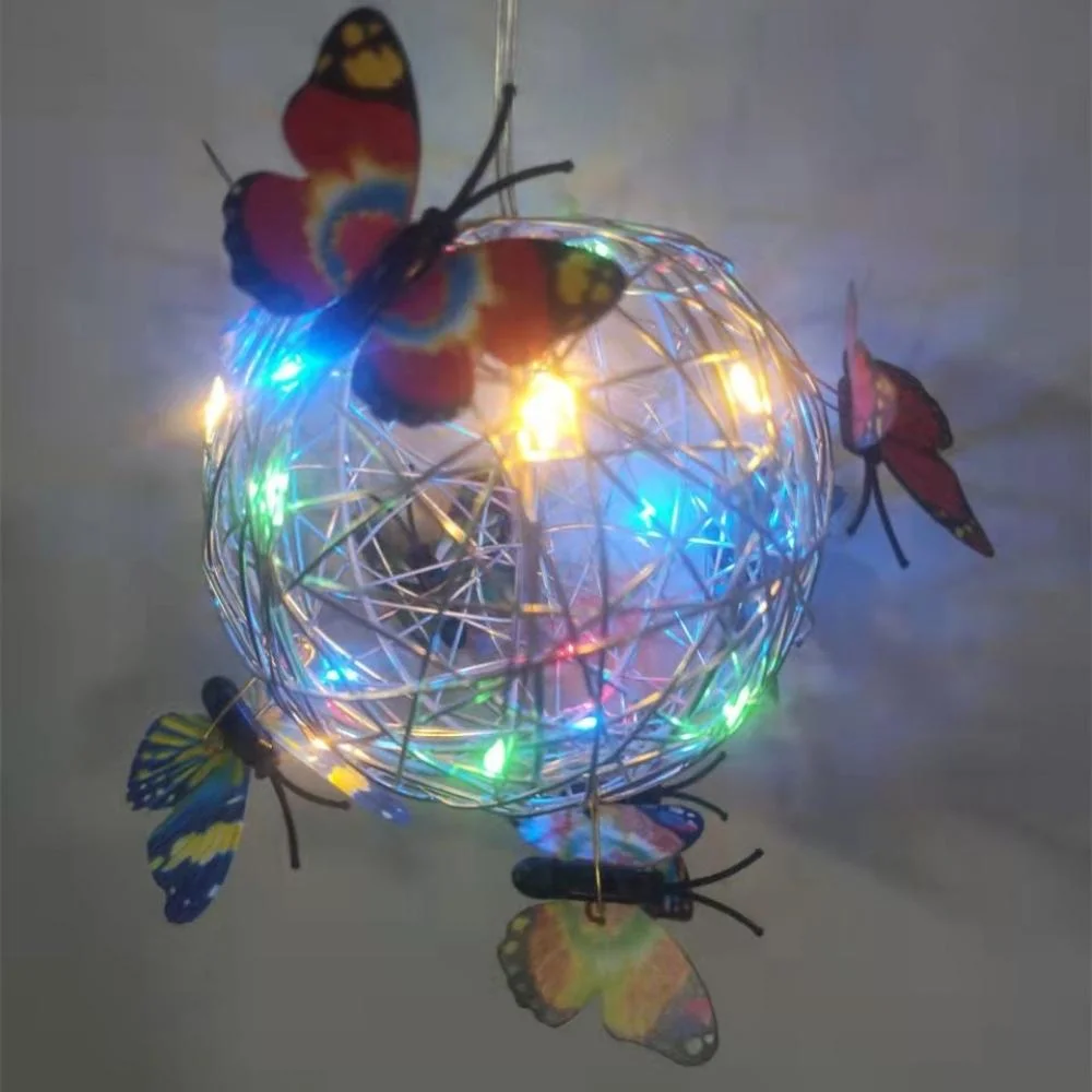 Waterproof Butterfly Ball Solar Light Garden Decorative Outdoor Ci21881