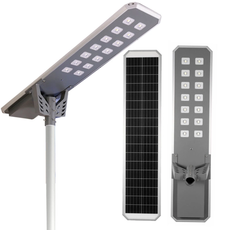 Waterproof Outdoor Solar Street Light with Solar Panel and Lithium Battery