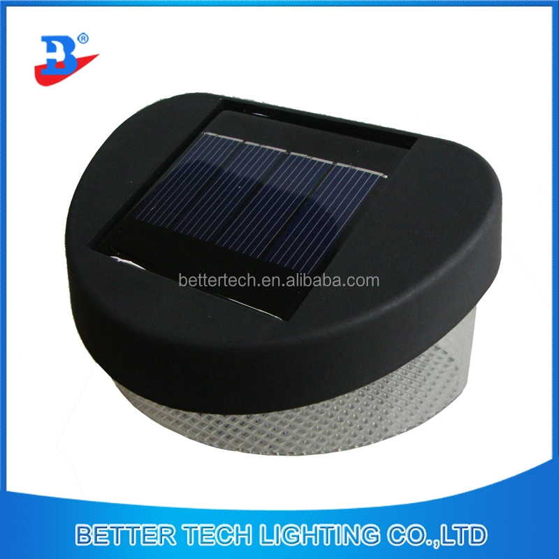 Outdoor 8LED Solar Outdoor Garden Yard Wall Solar Fence Light