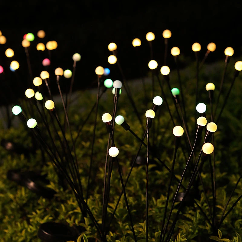 New Solar Firefly Garden Light for Outdoor Patio Park Yard