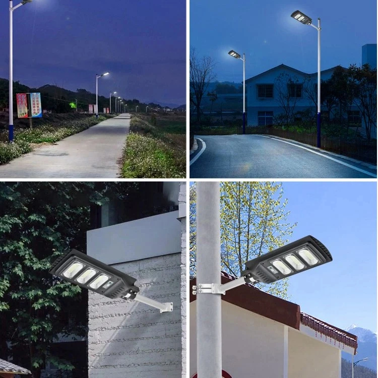 Wholesale Best Price 100W 150W 200W 250W Outdoor Deck Energy Powered Panel Flood Motion Sensor Road Battery Garden Wall LED All in One Solar Street Light