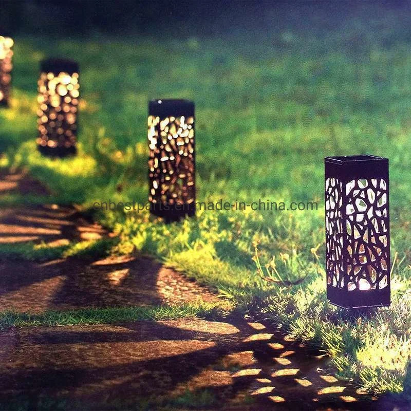 Solar LED Landscape Lawn Lamp Torch Garden Lantern Light Outdoor