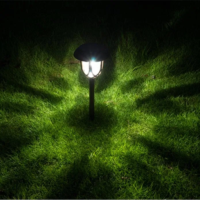 Wholesale Outdoor Waterproof Decorative Lighting Stainless Steel LED Stick Landscape Garden Spot Lamp Solar Yard Stake Lawn Solar LED Garden Light