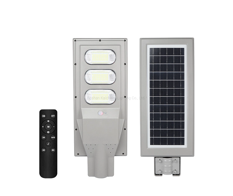 Outdoor All in One Aluminum Garden Lamp 200W Commercial Project LED Solar Street Light for Driveway Plaza Park Road