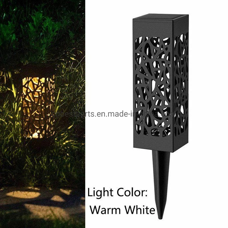 Solar LED Landscape Lawn Lamp Torch Garden Lantern Light Outdoor