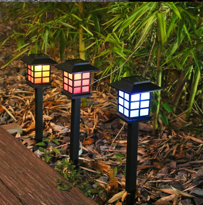 Decorative Solar Garden Lights Outdoor Waterproof Holiday Stake Landscape Light Solar Light