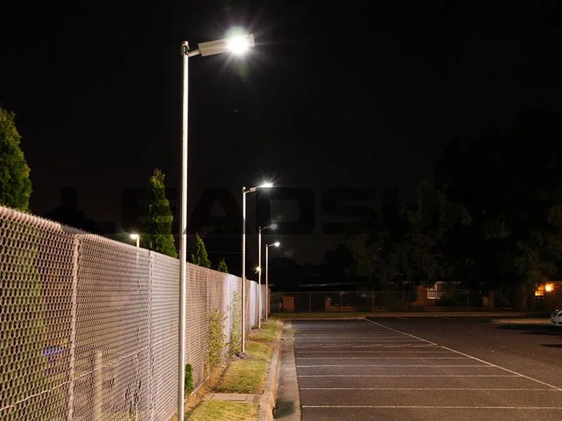 Over 24 Years Factory Energy Saving Street Light Lithium Battery Super Bright 6m 30W LED Solar Street Light Road Light LED Street Light