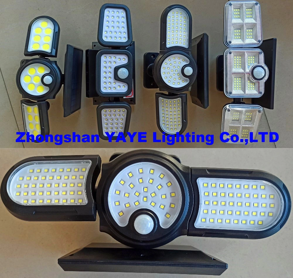 Yaye Hottest Sell CE Approved House Garden Yard Wall Fence Night LED Lamp Solar LED Wall Light