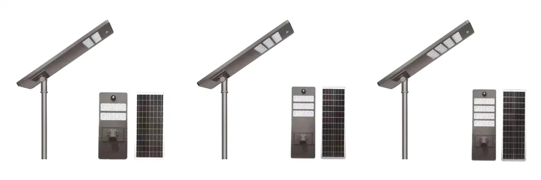 Alloy Aluminum Infrared Human Body Sensing LED Integrated 60W-120W Solar Street Light