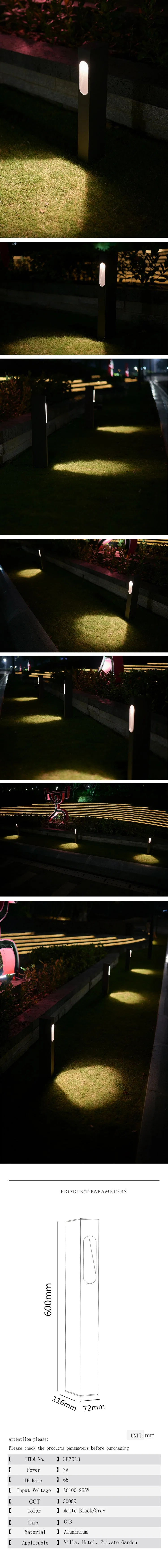 Modern Solsr Dark Lawn LED Tuya Smart Garden- WiFi Sensor Wall Corner Solar Plug Lamp Posts Outdoor Garden Standing Light