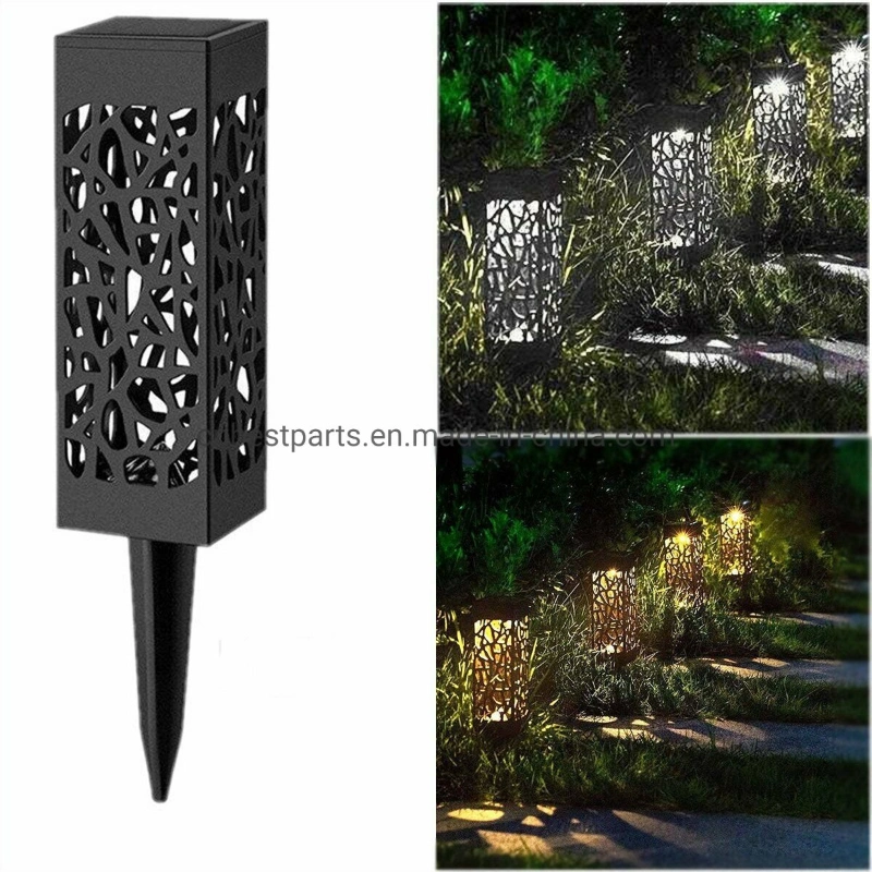 Solar LED Landscape Lawn Lamp Torch Garden Lantern Light Outdoor