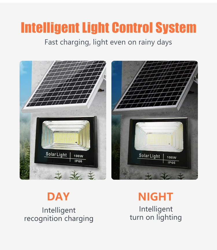 LED Solar Lighting Products Waterproof Floodlights for Outdoor