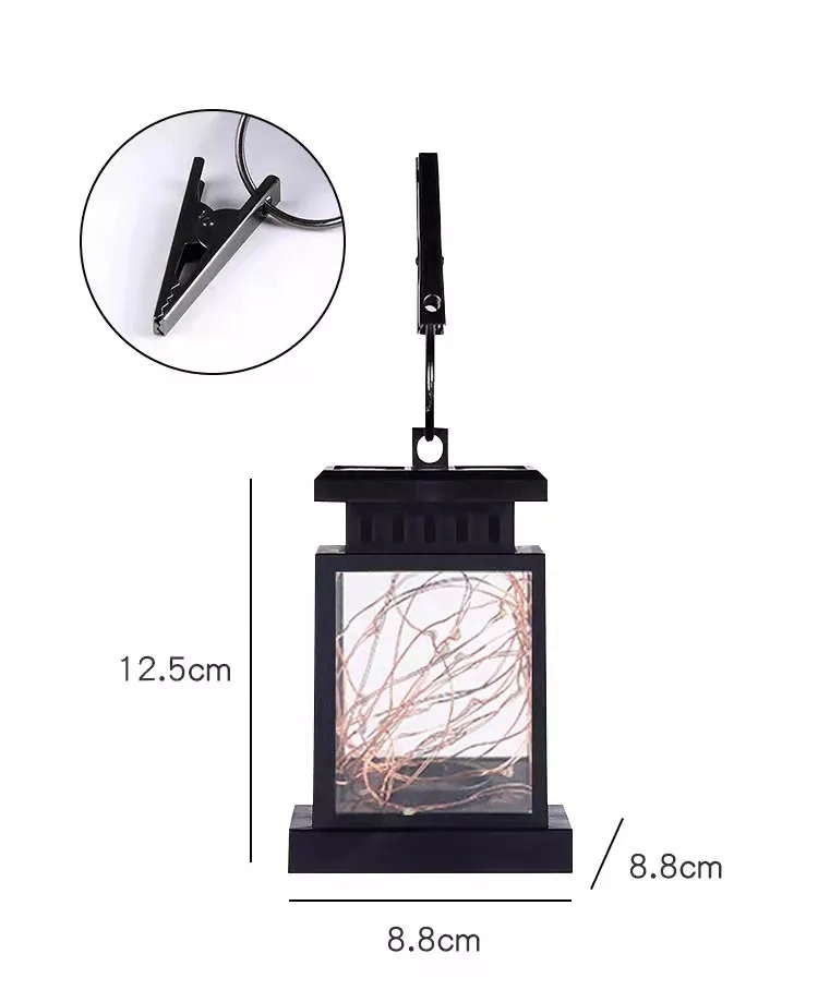 Best Selling LED Outdoor Lantern Light Waterproof for Decoration and Party Solar Lanterns Hanging Garden Lights