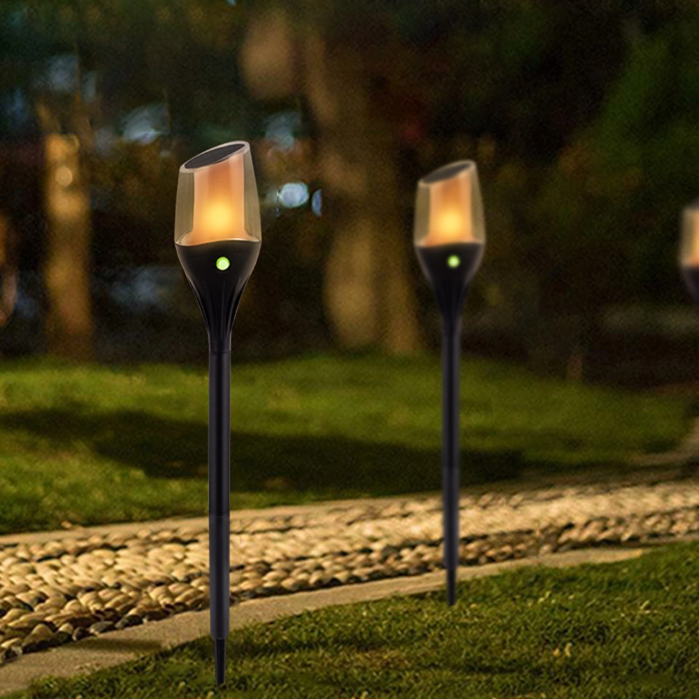 2023 New Solar Fickering Torch Light for Outdoor Garden Backyard Patio Pathway