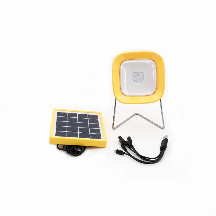 2W/5V Hanging/Handy/Portable Home-Use Solar Lamp/Light/Lantern with 3W LED and USB