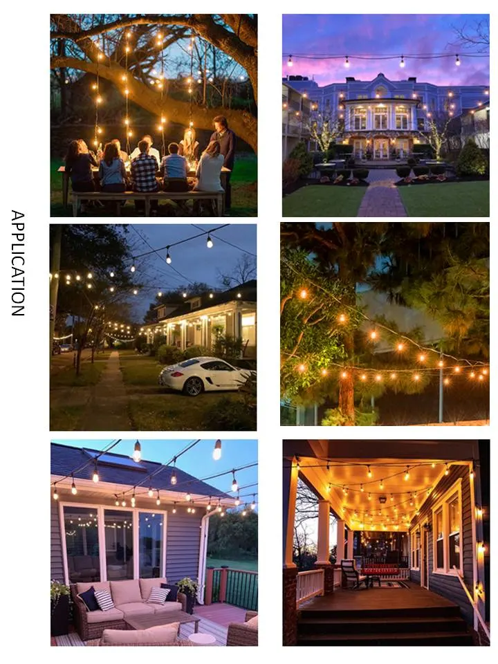 Multi Color Outdoor Solar String Waterproof Holiday Decoration Christmas Decoration String Light