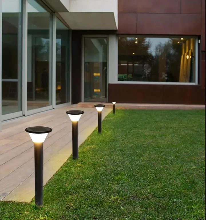Outdoor Garden Bollard Light Decorative Solar Bollard Light