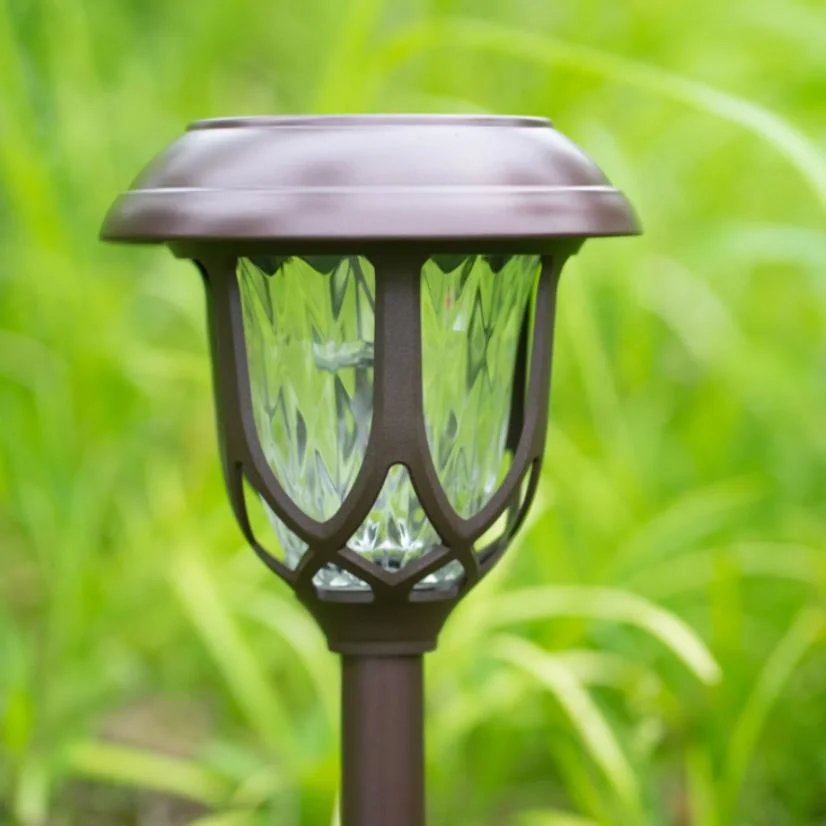 Wholesale Outdoor Waterproof Decorative Lighting Stainless Steel LED Stick Landscape Garden Spot Lamp Solar Yard Stake Lawn Solar LED Garden Light