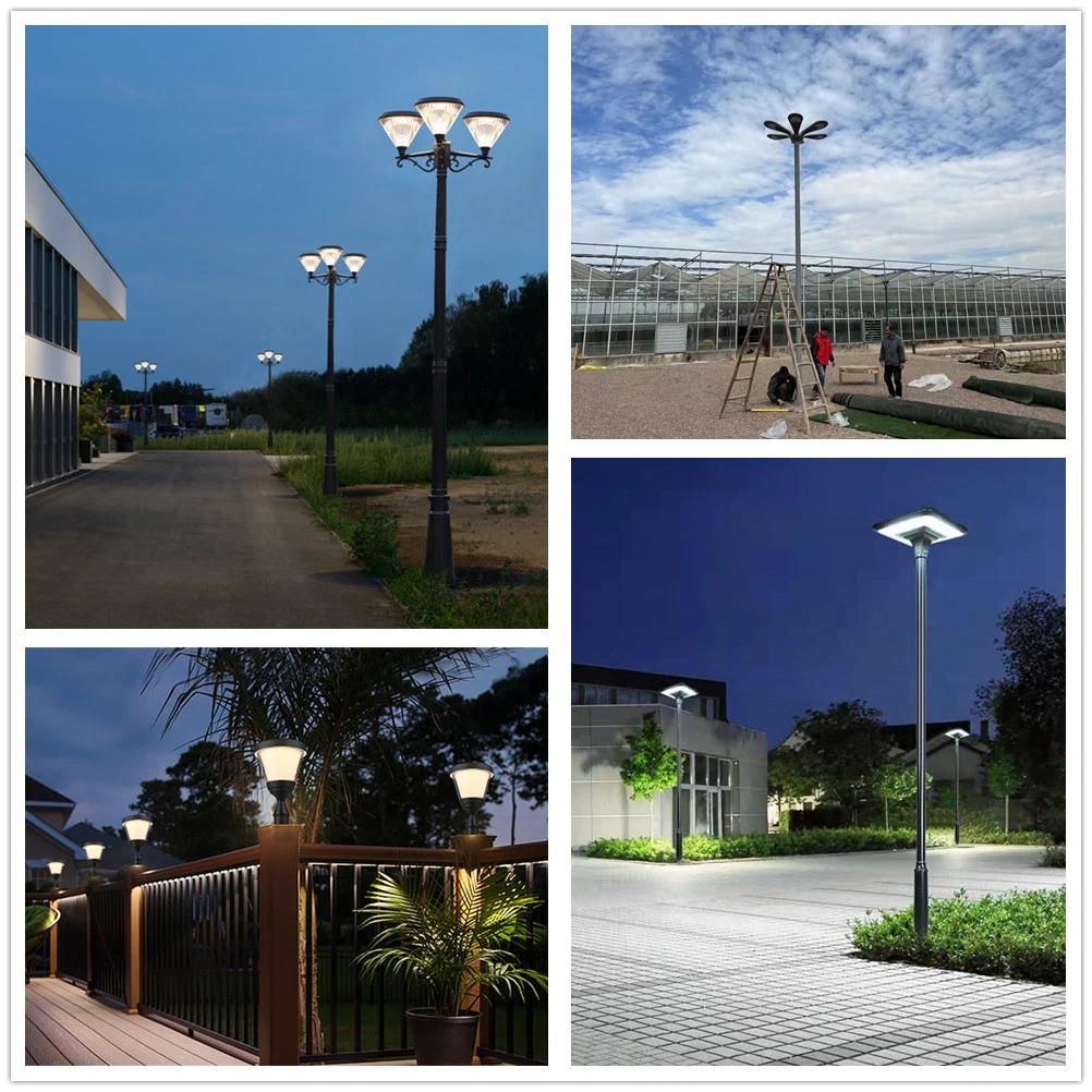 Luxury Solar Pool Garden Lanterns for Gazebo Hotel Bench Park Street Road
