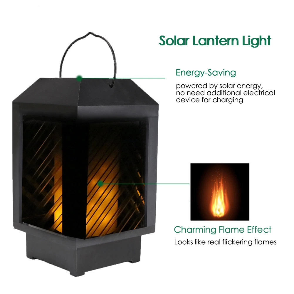 Brilliant Dragon Solar Garden Flamedecorative LED Lantern